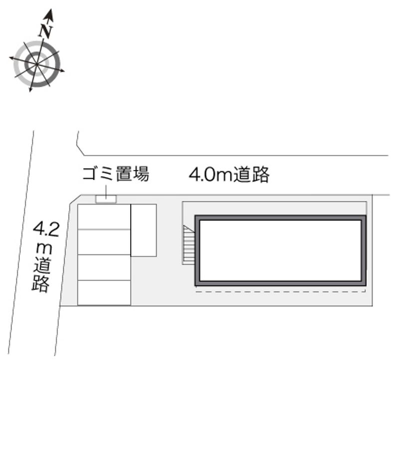 レオパレスシード 配置図