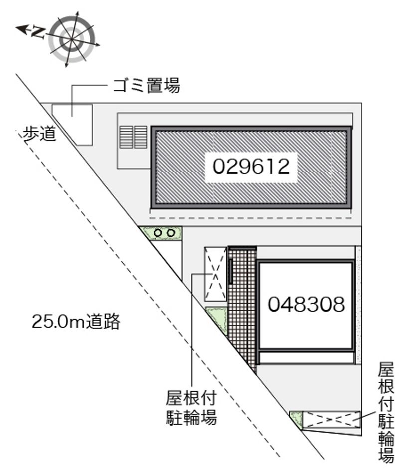 レオパレスＱＵＡＴＲＥ 配置図