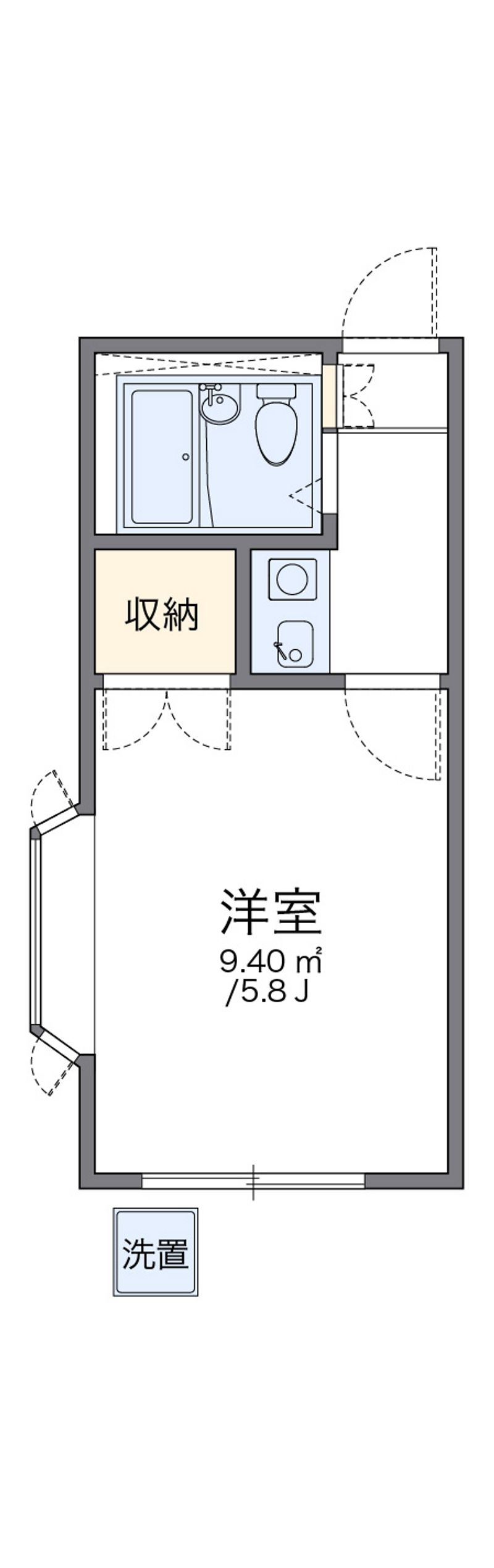 leopalace Kameari Dai3 Floor plan
