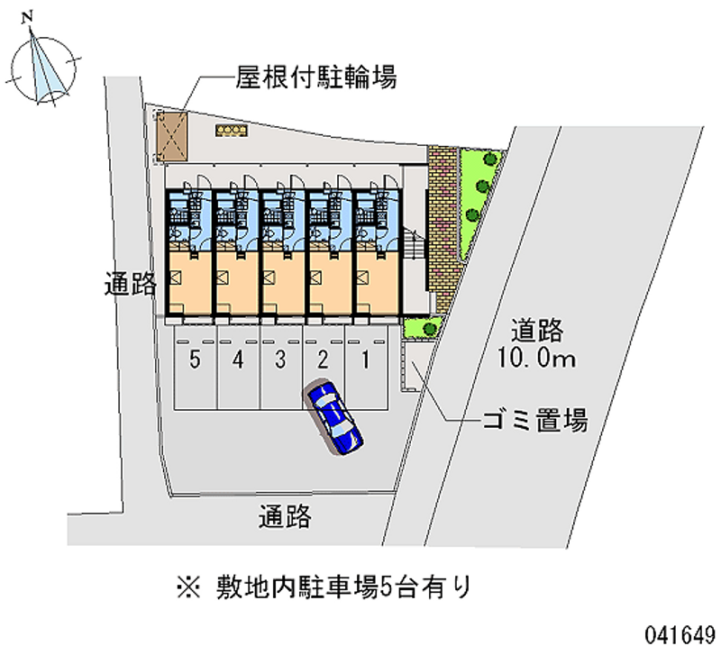 レオパレス夢桜 月極駐車場