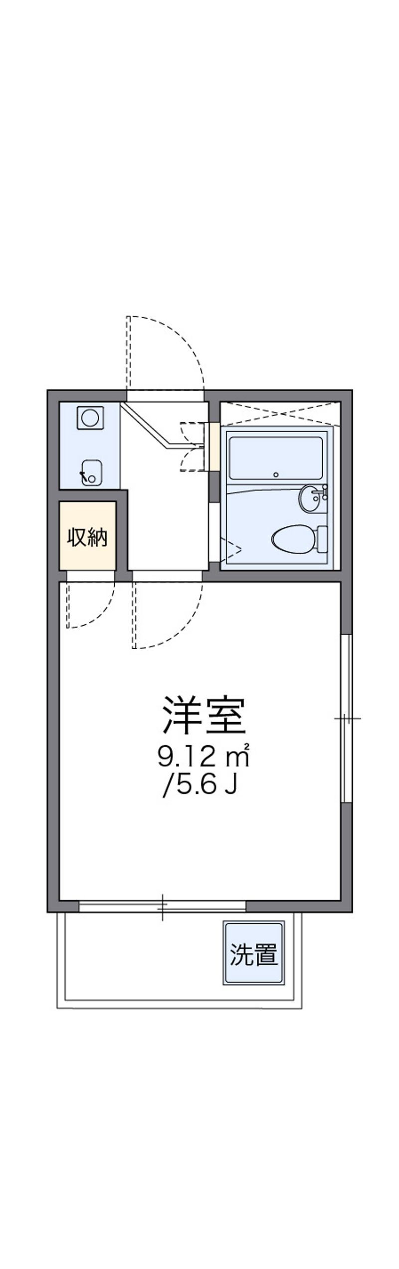レオパレス竹の塚第１０ 間取り