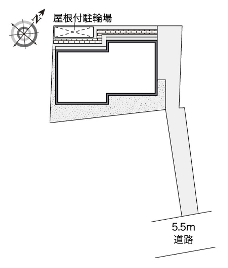 レオネクスト平尾Ⅱ 配置図