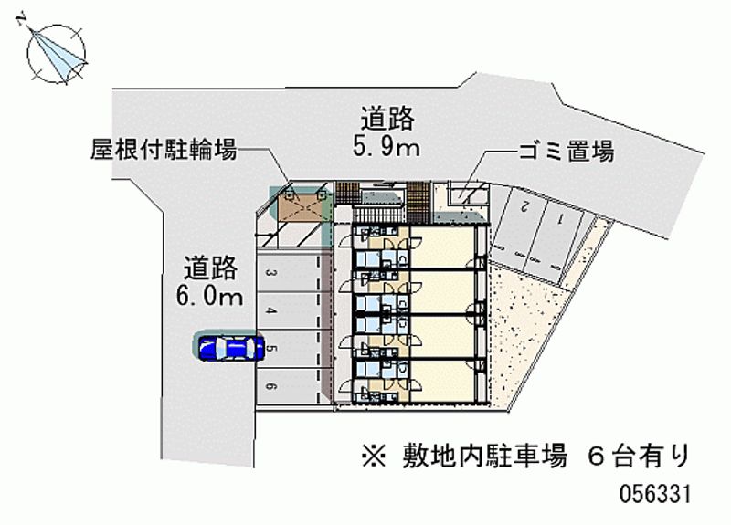 クレイノ穴観音 月極駐車場