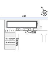 レオパレスナンキハイムⅡ 駐車場