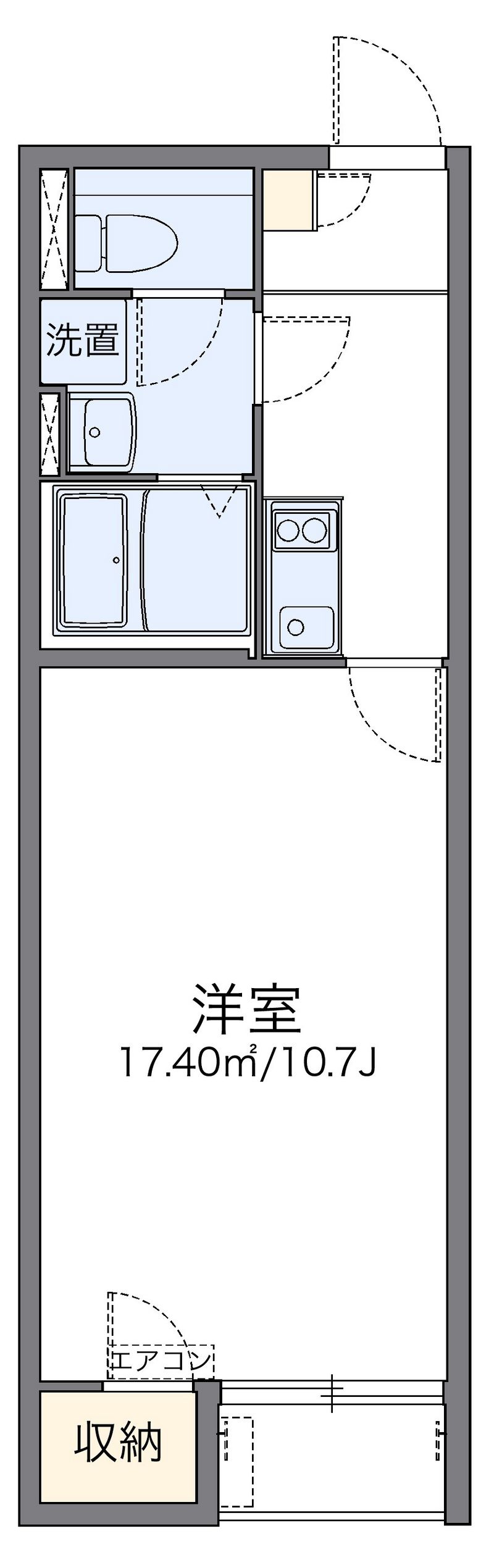 レオネクストヴィラージュ 間取図