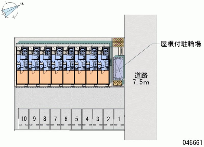 46661月租停車場