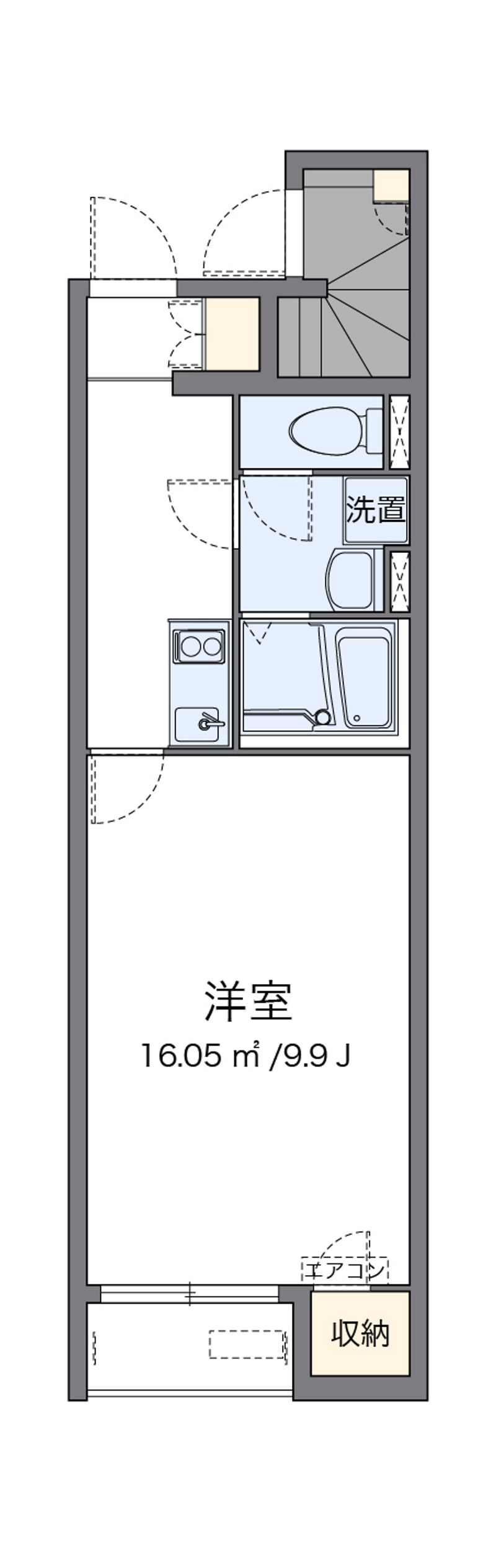 クレイノメゾン　ド　フェリシア 間取図