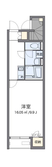 クレイノメゾン　ド　フェリシア 間取り図