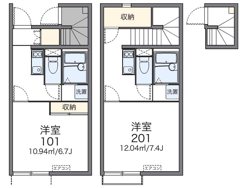 レオネクストねのはなＶｉｌｌａ 間取図
