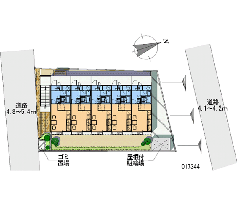 17344 Monthly parking lot