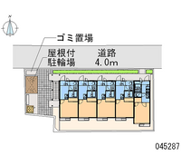 レオパレスラッキーサン横浜 区画図