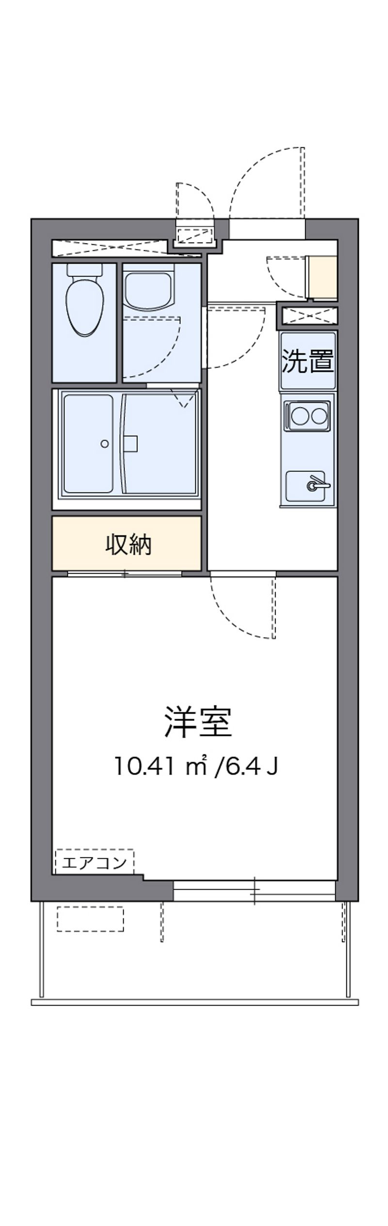 クレイノシャルム 間取図
