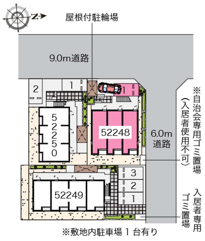 レオネクストエムズ早渕Ⅰ 配置図