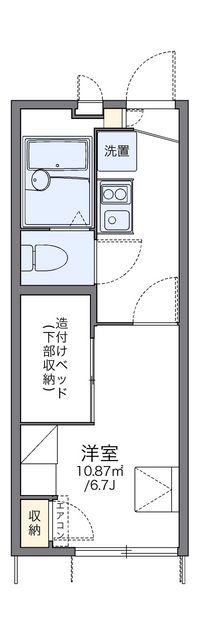 レオパレス星丘Ａ 間取り図