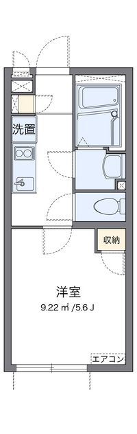 クレイノ桜が丘 間取り図