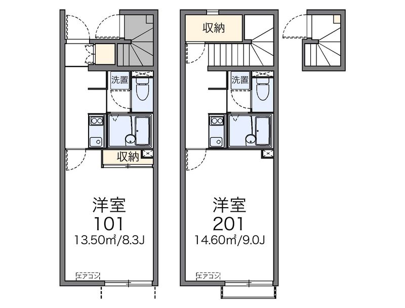レオネクスト彩花 間取図