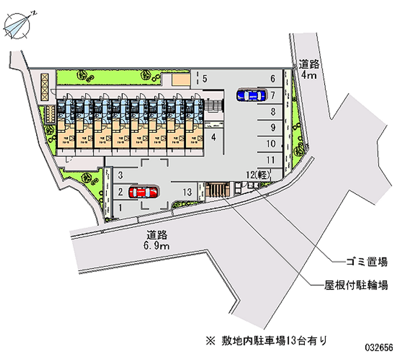 32656月租停車場