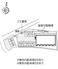 レオネクストルミエールⅡ 駐車場