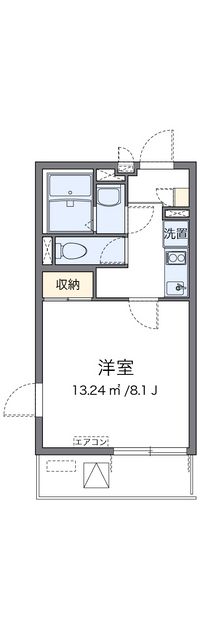 クレイノセイ柴島 間取り図