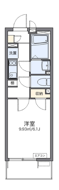 レオネクストコナ＆ミルク 間取り図