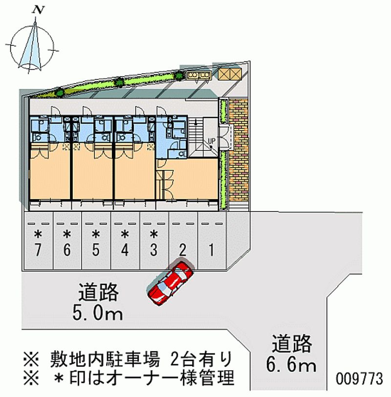 レオパレスフィオーレ 区画図
