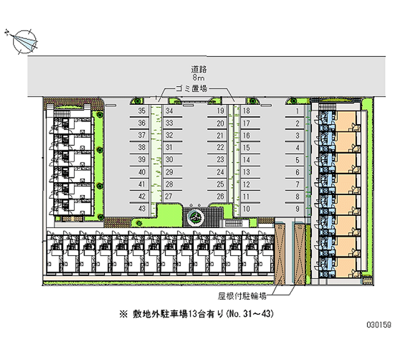 30159 Monthly parking lot