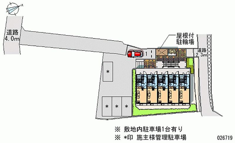レオパレスＨｉＲｏ 区画図