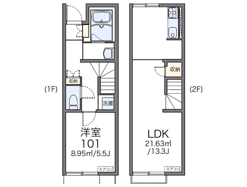 レオネクストサンパティ 間取図