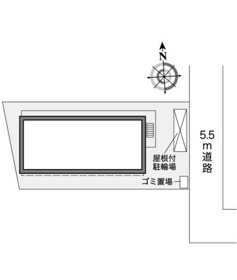 レオパレスソフィア大泉 配置図