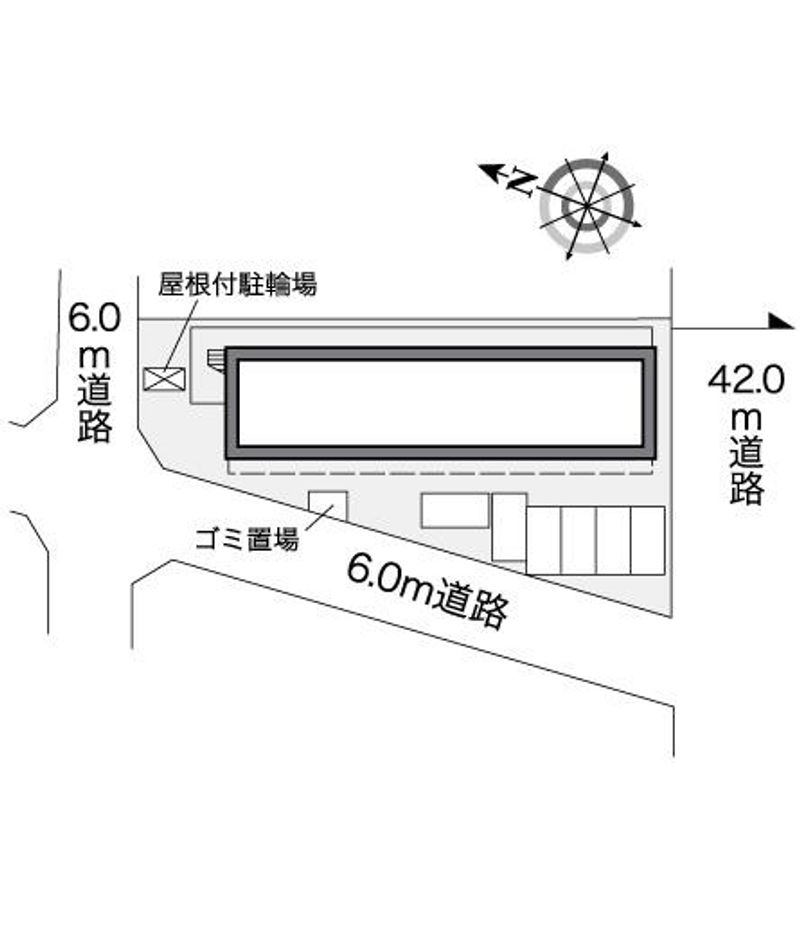 レオパレス雅 配置図
