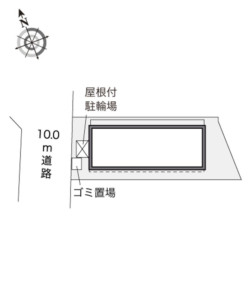 レオパレスヴィゴーレ 配置図