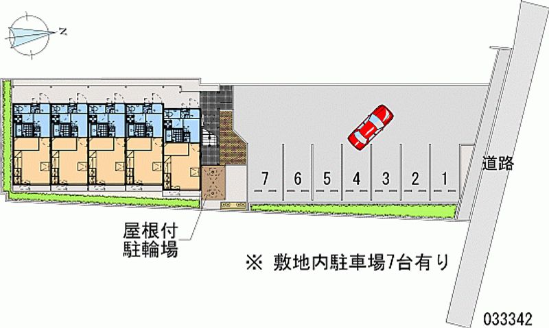 レオパレス宮田町 月極駐車場