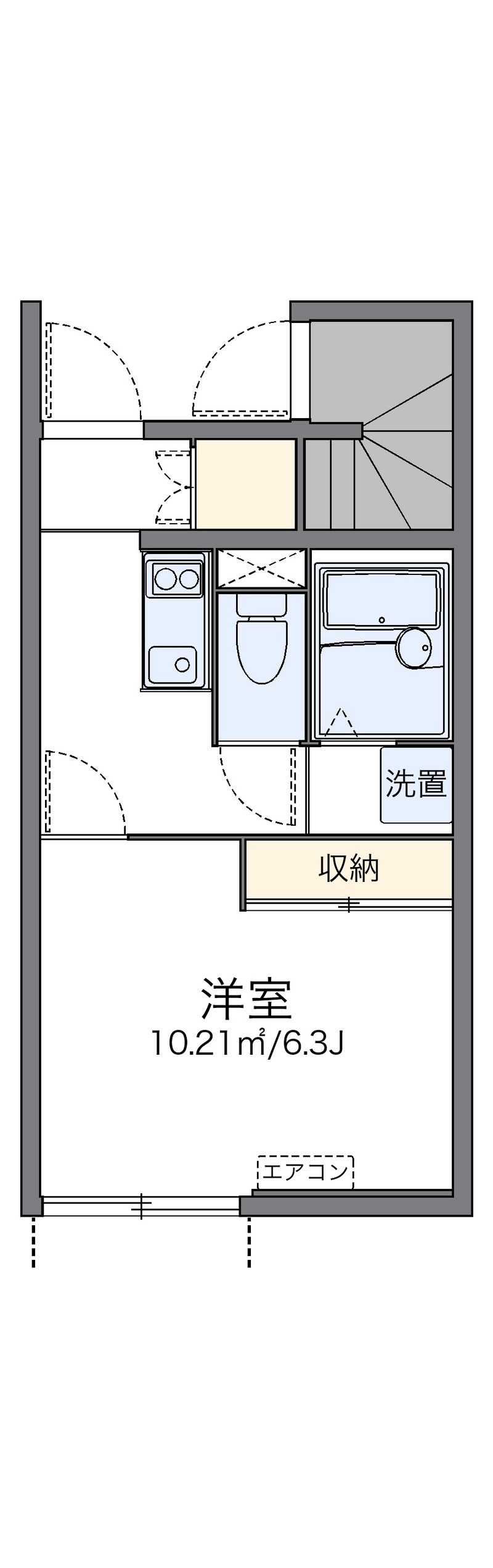 レオネクスト萩原 間取図