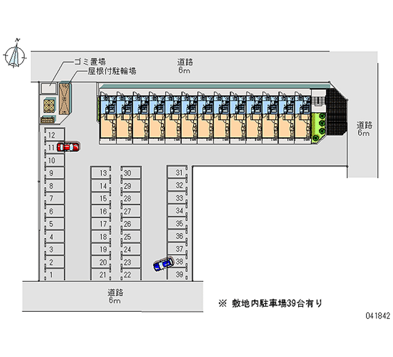 41842 bãi đậu xe hàng tháng