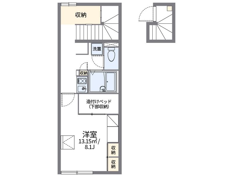 レオパレスＰｒｅｍａ 間取図