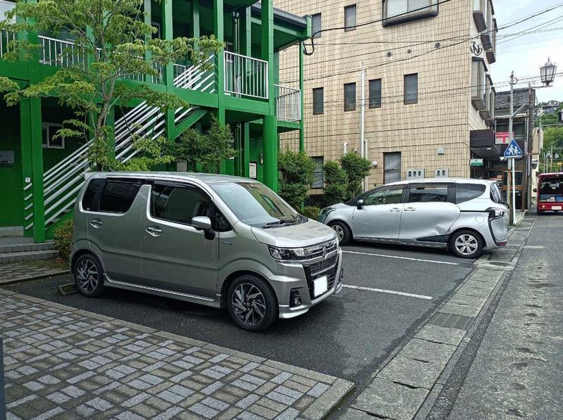 レオパレスのあ 駐車場