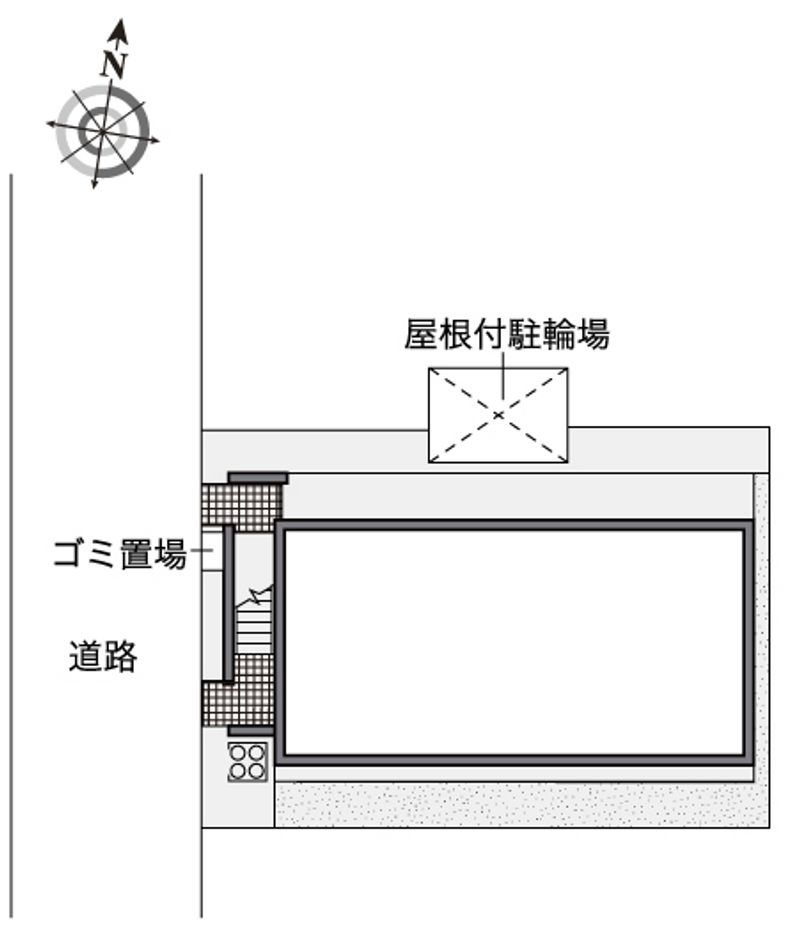 レオパレス磐手 配置図
