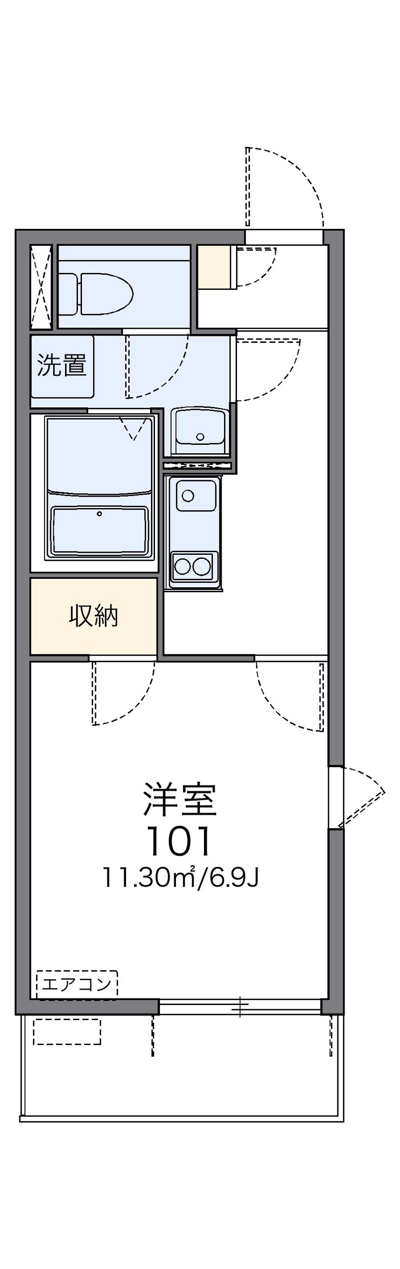 レオネクスト園 間取図