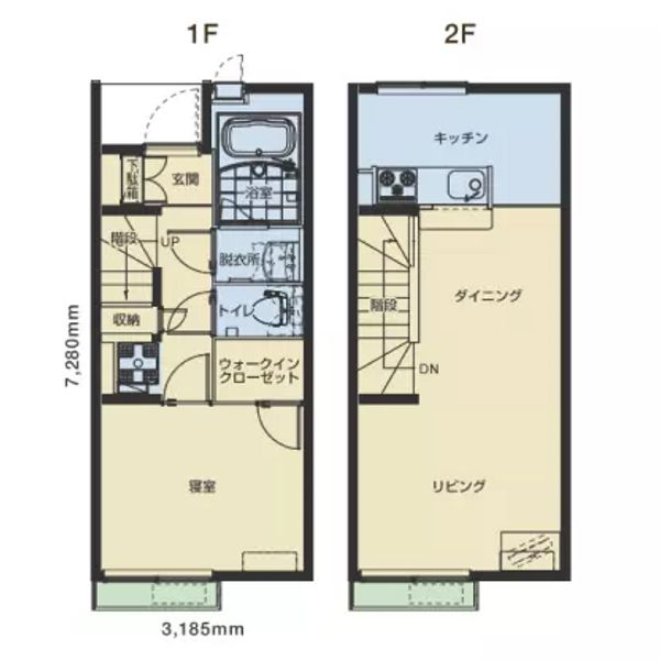 間口を活かすプラン （プランタイプ） F-0