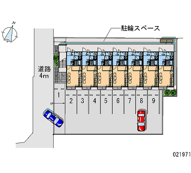 レオパレスサニーヴィラＡ 月極駐車場