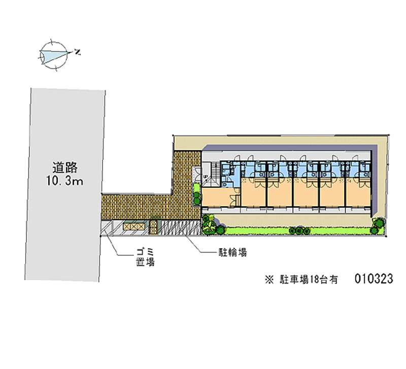 10323月租停车场