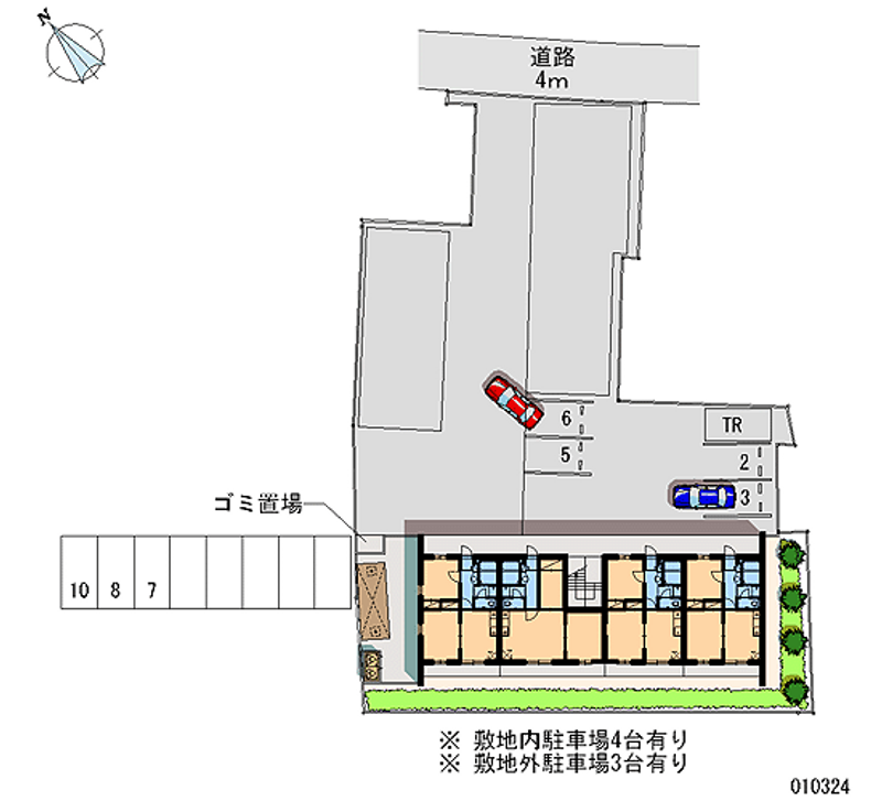 10324月租停車場