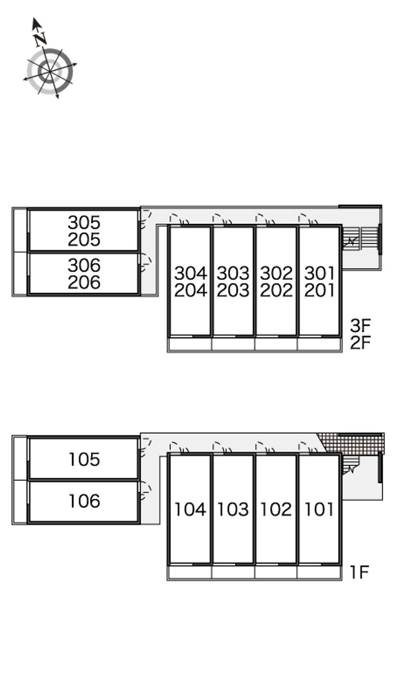 レオネクストリバーシティ本町 間取配置図