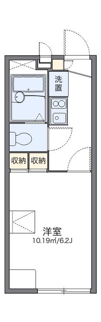 レオパレス飛鳥 間取り図