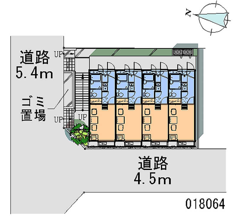 レオパレスニューアミューズ 区画図