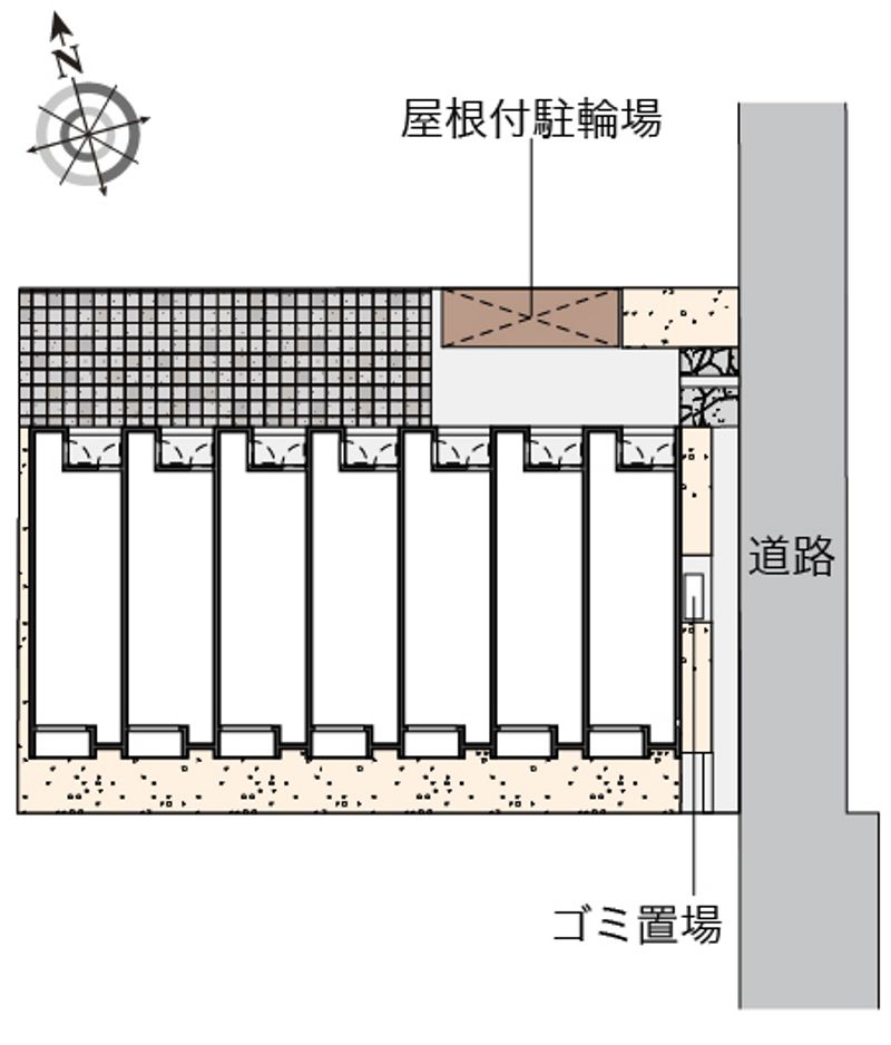 レオネクストボヌールＨ 配置図