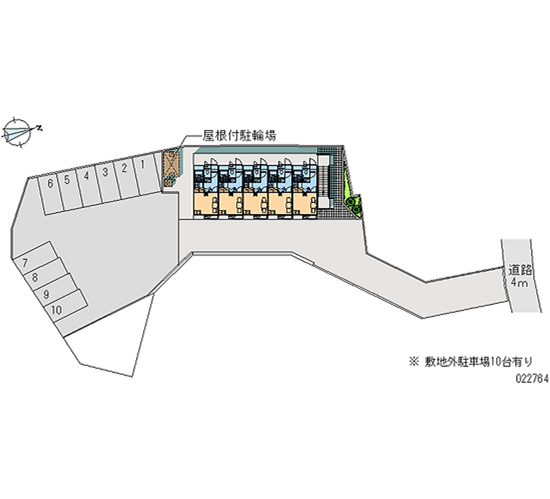 22764月租停车场