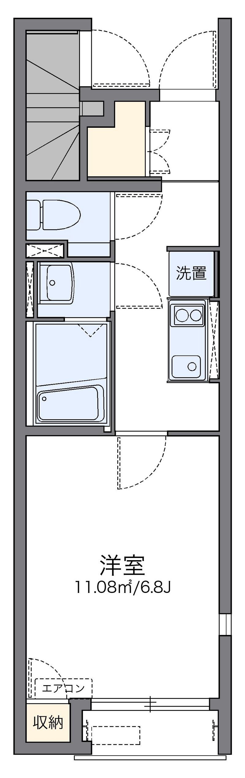 レオネクストＳ 間取図