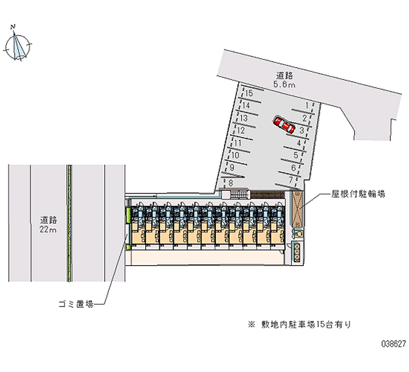 38627月租停车场