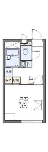 レオパレスダンデリオン野田 間取り図